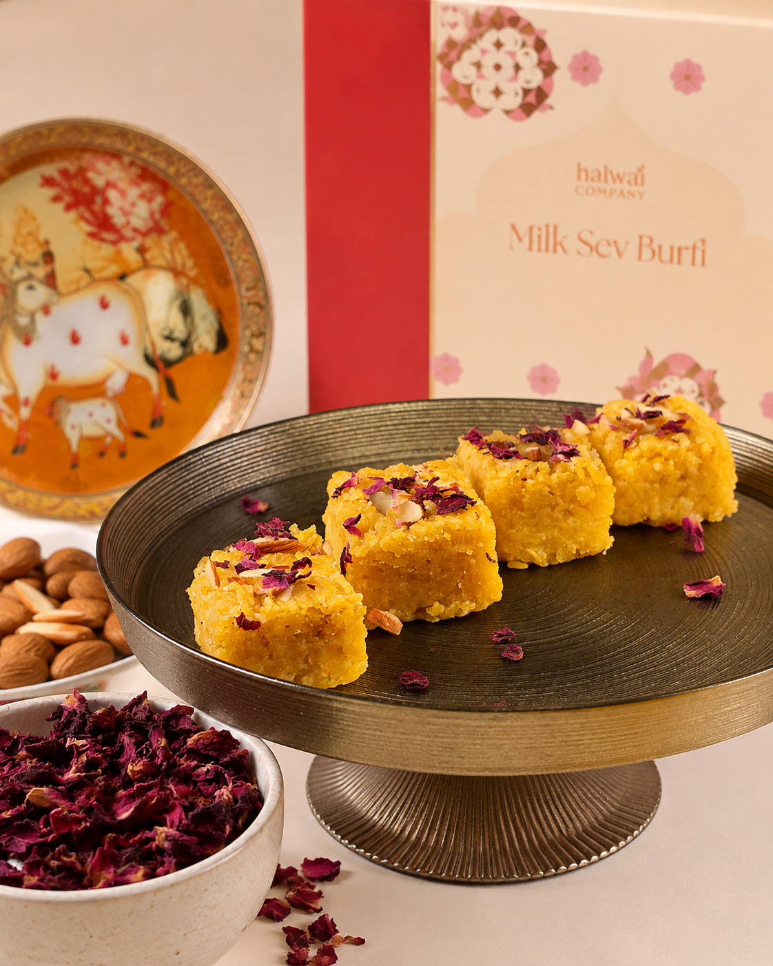 Milk Sev Burfi